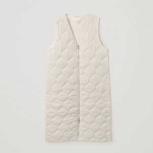 COS Longline Quilted Gilet